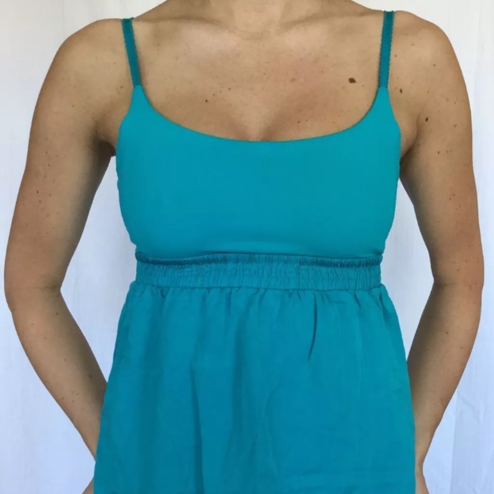 Lululemon Surge Blue Tencel Bliss Dance Tank Top